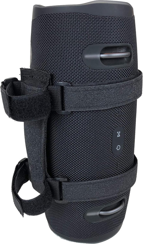 Bushwhacker Jumbo Speaker Mount for Large Bluetooth Speakers 12"-24" Circumference Great for UTV Golf Cart Boat Wakeboard Tower Holder Strap Wirel...
