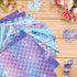 Fancy Mermaid Scrapbook Paper Pad,24 Pcs Scales Tail Pearl Pattern, Double-Sided Decopodge Paper, Cardstock Paper for Scrapbooking DIY Decorative ...