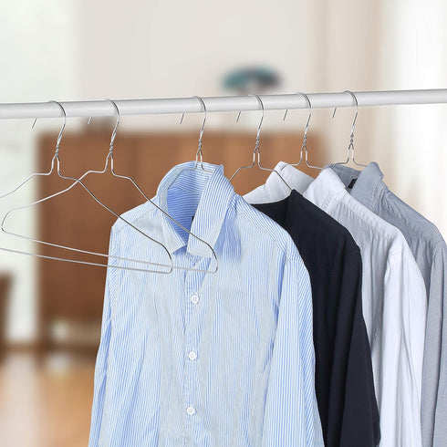 Mr. Pen- Wire Hangers, 10 Pack, Metal Hangers, Wire Hangers for Clothes, Wire Coat Hangers, Metal Clothes Hanger, Silver Hangers, Shirt Hangers, S...