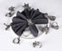 Silver Napkin Rings-12-Piece Set of Premium 100% Metal, Rust-Resistant Tabletop Décor - Antique Coastal Sea Shell Napkin Holdersfor Family Dinner,...