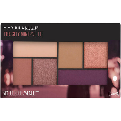 Maybelline New York The City Mini Eyeshadow Palette Makeup, Blushed Avenue, 0.14 oz....