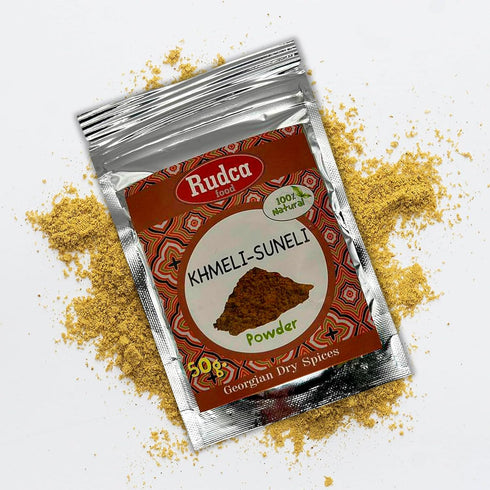 Rudca Food Khmeli Suneli, Spices, Georgian Dry Spice, Herbal Seasoning, Natural Organik, Delicious Spice from Georgia, New Seasoning, 50 gm....