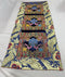 Tibetan Blue Endless Knot Silk Brocade Table Runner/Shrine Cover/Altar Cloth/Table Cover...