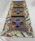 Tibetan Blue Endless Knot Silk Brocade Table Runner/Shrine Cover/Altar Cloth/Table Cover...