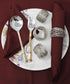 Godinger Set OF 12 Round Mesh Napkin Rings...