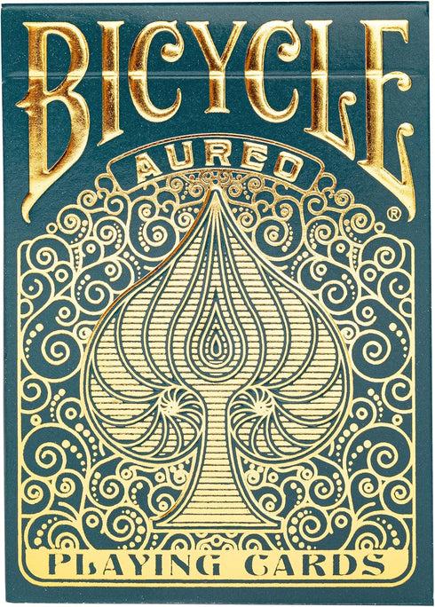 Bicycle Aureo Playing Cards - 1 x Showstopper Card Deck, Easy to Shuffle & Durable, Great Gift for Card Collectors...