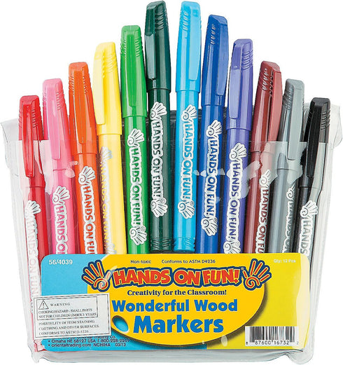 Fun Express Wonderful Wood Painting Markers...