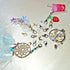 Olylkx 720pcs Lobster Claw Clasps, Bead Tips Knot Covers, Open Jump Ring Connectors, Jewelry Making Accessories Set (12 Styles)...