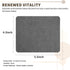 Azobur Sofa Fabric Repair Patch, 6 Piece Microfiber Patches, Self Adhesive Fabric Sofa Patch Repair Fabric, Luxurious Look, Quick Fix Sofa.(Gray)...