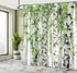 Ambesonne Woodland Shower Curtain, Birch Trees in The Forest Summertime Wildlife Nature Outdoors Themed Picture, Cloth Fabric Bathroom Decor Set w...