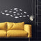 Ocean Fish Wall Decal- Under The Sea Vinyl Wall Stickers for Kids Room Bedroom Bathroom Nursery Decor-WHITE...