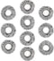 10 Pack Cpap Mask Liners to Reduce air leaks Ultra Soft Cotton Covers are Washable and Easy to Clean with Laundry Bag (10 Count (Pack of 1))...