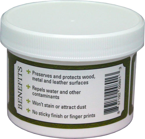 E.J. Wheaton - Microcrystalline Wax Polish, Preserves and Protects Metal, Leather and Wood Surfaces, Made in USA (8 oz.)...