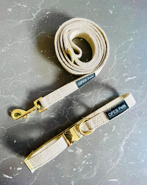 OPES Pets 100% Natural Hemp Pet Leash, 150 cm, Hypoallergenic, Chemical Free Environmental Friendly, Great for Sensitive Skin...