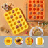 2PCS Silicone Mini Muffin Cupcake Pan, Kaloo Nonstick 24 Cups Silicone Muffin Pans for Baking, Great for Muffin, Cakes, Tart, Bread, Dishwasher Sa...