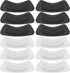 Hotop 6 Pairs Heel Cushion Pads for Women Adhesive Heel Grips Stickers Liner Inserts Ankle Protector for Loose Shoes Back(Black, White)...