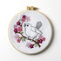 Bucilla 47917E Stamped Embroidery Kit, 6", Cherry Blossom Birdie...