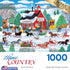 RoseArt - Home Country - Jingle Bell Sleigh Society - 1000 Piece Jigsaw Puzzle for Adults...