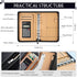 Budget Binder with Zipper Envelopes, Cash Envelopes for Budgeting, A6 PU Leather Budget Planner 2024 with Cash Envelopes Calculator, Bill Money Or...
