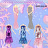 Glitter Sequin Mermaid Doll Clothes and Accessories - 12 Sequin Sparkly Glitter Party Club Dress, 2 Different Crown Ornament and 3 Beautiful Neckl...