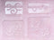 4PCS Quilting Templates for Machine Quilting Quilting Supplies Quilting Templates Set Meander Flower DIY Quilting Ruler for Domestic Sewing Machin...