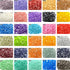15000 Pieces 30 Color Diamond Art Painting Beads,Flat Bottom Round Resin Rhinestones for Diamond Art Painting Accessories, Round Drills for 5D Dia...
