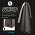 Treva Chemical Free Rechargeable Bug Fan Fly Deterrent with Holographic Blades to Clear Bugs, Mosquitoes, and Flies…...