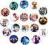 Anime Hero Button Pins Set (18Pcs 1.5 inch) Gifts Button Pins Badge Anime Decoration for Bags Backpack Accessories Supplies Crafts Decor Teens...