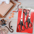 Scissors All Purpose Heavy Duty Pack of 3 – Ultra Sharp Stainless Steel Craft Scissors – Ergonomic Handle Office Scissors with Comfortable Non-Sli...