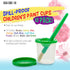 U.S. Art Supply 10 Piece Children's No Spill Paint Cups with Colored Lids and 10 Piece Large Round Brush Set with Plastic Handles...