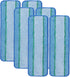 6 Pack Mop Pads Compatible with Bona Mops, Microfiber Cleaning Pad Replacement for Bona Family of Mops, Dry Wet Replacements Pads for Bona System,...
