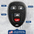 2X KeylessOption Key Fob Replacement for 2005 2006 2007 2008 2009 2010 2011 2012 Buick Lacrosse Chevrolet Chevy Cobalt Malibu Pontiac G5 G6 Grand ...