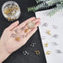 NBEADS 100 Pcs Screw Adjustment Brass Screw Clip Earring Converters, Random Mixed Color Clip-on Earring Findings Components Screw Back Ear Wire wi...