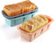 3PCS Silicone Bread Loaf Pan, Non-Stick Bread Pans for Baking, Easy Release Loaf Pan, Great for Homemade Bread, Cakes, Brownies, Dishwasher Safe (...