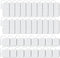AUVON TENS Unit Replacement Pads Combination Set, 36 Packs 2 Sizes Electrodes for TENS Unit, Reusable and Latex Free Pigtail TENS Pads for Multipl...
