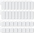 AUVON TENS Unit Replacement Pads Combination Set, 36 Packs 2 Sizes Electrodes for TENS Unit, Reusable and Latex Free Pigtail TENS Pads for Multipl...