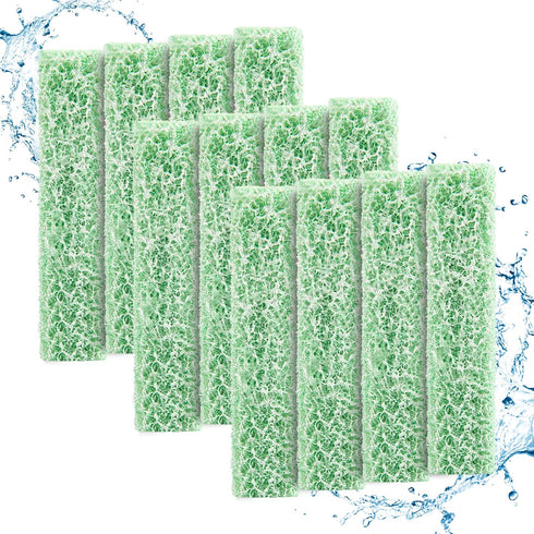 HiTauing 12 Count Phosphate Reducer Filter Pads for aqueon?Fish Tank Filter Pads for QuietFlow LED PRO Model 20 and 75...