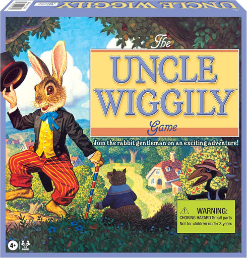 Winning Moves Uncle Wiggily Games USA, The Classic Child's First Reading Game, for 2 to 4 Players, Ages 4+...