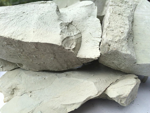 SAPPHIRE edible Clay chunks (lump) natural for eating (food), 4 oz (113 g)...