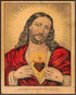 Posterizer 1 pcs-Sacred Heart of Jesus painting poster-Religious Posters-Gifts for Christians -Decor for Church, Sunday School Classroom- unframed...