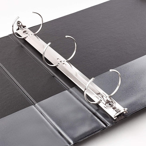 Avery Economy 3 Ring Binder, 1.5" Round Rings, Color (Black, Pacific Blue) Will Vary, 1 Binder (11778)...