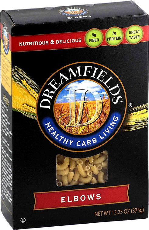 Dreamfields Pasta Healthy Carb Living - Elbows - 13.25 ounces...