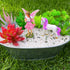 Mood Lab Fairy Garden - Fairy with Unicorn Set of 2 pcs - Miniature Figurines Statue Kit - Outdoor or House Decor...