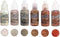 Ranger Stickles Glitter Glue Bundle A "Flicker" - Six .5 fl oz Bottles - Icicle, Glisten, Platinum, Rose Gold, Copper, and Sunset...