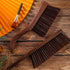 3 Pcs Wooden Hand Broom Set Counter Duster Dusting Bench Brushes Long Soft Bristles Handle Detail Brushes for Fireplace Car Home Bed Sofa Clothes ...
