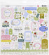 Carta Bella Paper Company Flora No.4 Collection Kit Paper , 12-x-12-Inch...