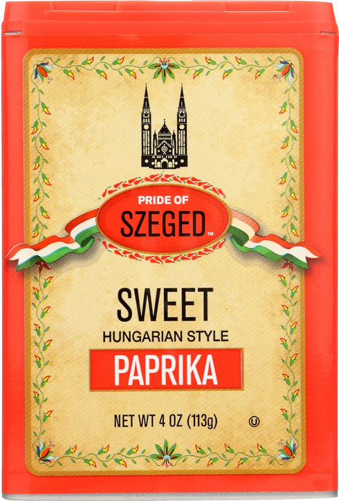 Szeged, Paprika Hungarian Sweet, 4 Ounce...