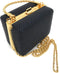 XX-Small clutch Metal beaded mesh evening box purse for Cocktail Party Prom Wedding Banquet...