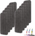 16.5 Inch Flat Mop Refills: 10 Pack Upgraded Microfiber Replacement Mop Pads for Floor Cleaning - Reusable Flat Replacement Mop Refills Heads for ...