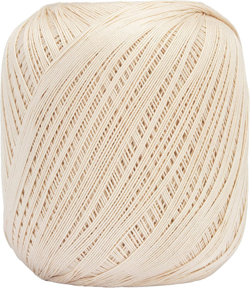 Aunt Lydia Value Crochet Cotton, Natural...